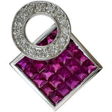 ミステリーセッティングルビー 1.35ct ダイヤモンド 0.08ct ペンダントトップ K18WGホワイトゴールド 18金 4.0g レディース
【中古】【真子質店】【NN】




【KKx】