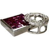 ミステリーセッティングルビー 1.35ct ダイヤモンド 0.08ct ペンダントトップ K18WGホワイトゴールド 18金 4.0g レディース
【中古】【真子質店】【NN】




【KKx】