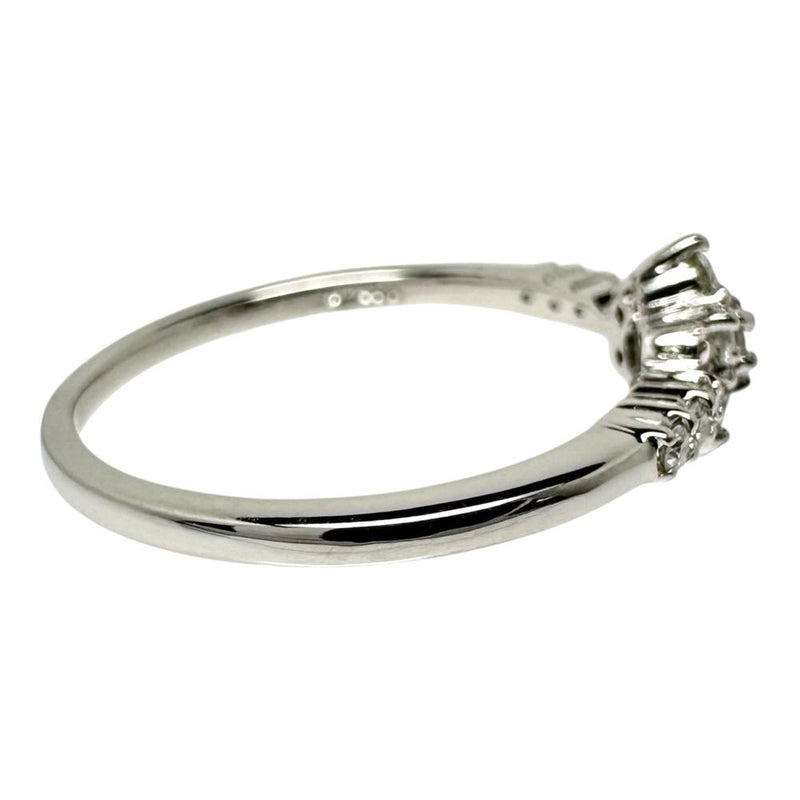 13号【agete/アガット】 ダイヤモンド 計0.23ct リング・指輪 K10WG