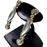 [MONNICKENDAM] Diamond 0.40ct Earrings K18YG Yellow Gold 18k / K18WG White Gold 18k 4.6g Ladies
[Used] [Makoto Shiten] [NN]

[IxDMo]