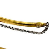 欧米茄链 可翻转/双色项链 K18黄金 18K/K18WG白金 18K 10.0g 45cm 女士
【中古】【真子质店】【BL】




【Moxx】
【ex】