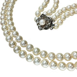 Akoya Pearl 6.5-7.0mm Double Strand Necklace Silver 56.5g 41.5cm Women's
[Used] [Makoto Shiten] [NN]




[Ixx]