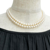 2連 アコヤパール6.5～7.0mm ネックレス シルバー 56.5g 41.5cm レディース
【中古】【真子質店】【NN】




【Ixx】