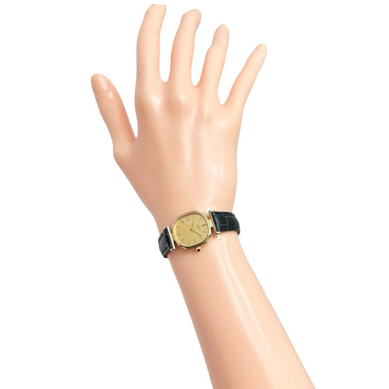 SEIKO/セイコー】 クレドール 1400-7460 腕時計 K14ゴールド/レザー