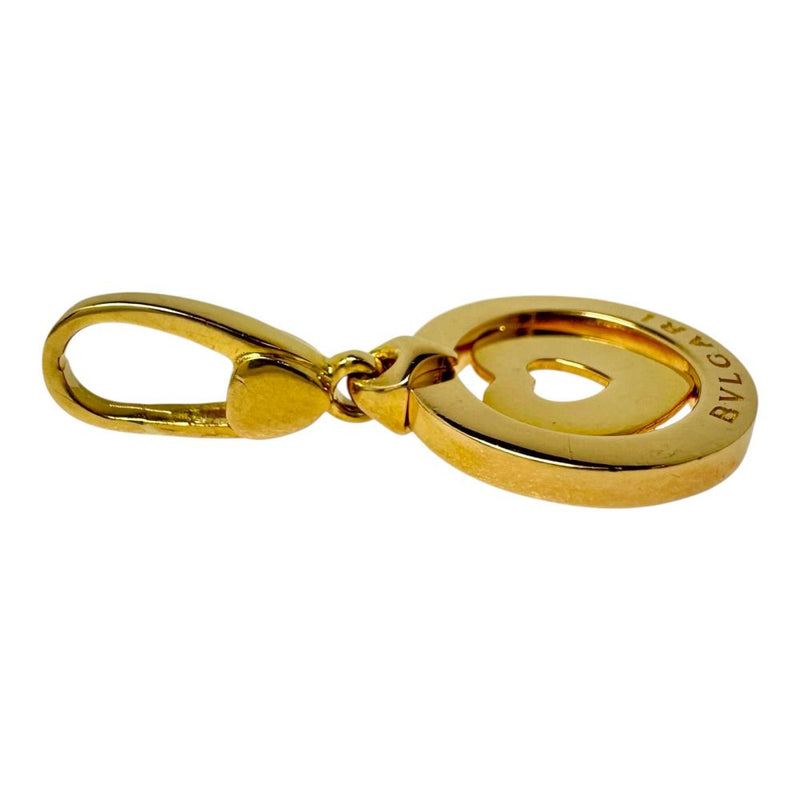 BVLGARI/ブルガリ】 トンドハート ペンダントトップ K18ゴールド 18金