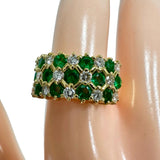 9.5号 エメラルド 計1.24ct ダイヤモンド 計0.71ct リング・指輪 K18ゴールド 18金 7.6g レディース
【中古】【真子質店】【NN】




【IKMaMi】