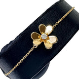 【Van Cleef & Arpels】 Frivole Mini 1P Diamond Bracelet K18YG Yellow Gold 18K 2.2g 17.5cm Ladies
【Used】【Makoto Shiten】【GD】




【TDxS】
