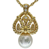 【MIKIMOTO/ミキモト】 アコヤパール7.3ｍｍ ダイヤモンド ネックレス K18YGイエローゴールド 18金 7.6g 50cm レディース
【中古】【真子質店】【GD】




【IMoKMa】