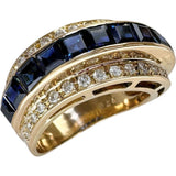 16号 サファイア 2.70ct ダイヤモンド 0.60ct リング・指輪 K18YGイエローゴールド 18金 10.0g レディース
【中古】【真子質店】【NN】




【TTxx】