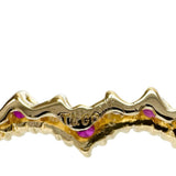[TIFFANY&Co./Tiffany] Sentimental Heart Ruby Diamond Necklace K18YG Yellow Gold 18k 3.8g 41.5cm Women's
[Used] [Makoto Shichiten] [GD]

[TDMoMa]