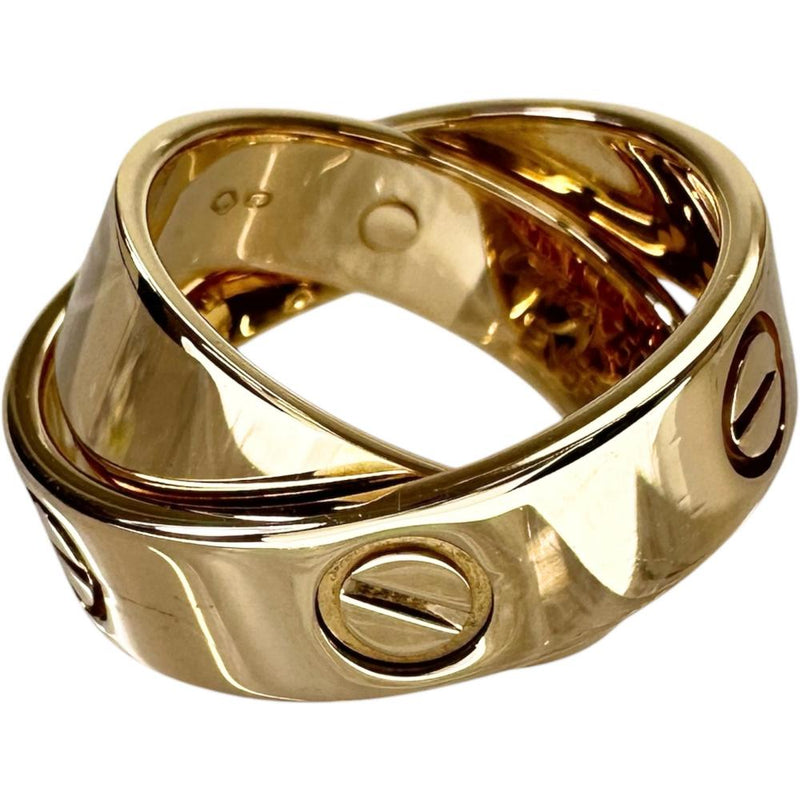 Cartier リング 18K ゴールド　最最終値下げ　本日掲載終了予定 8号【CARTIER/カルティエ】 シークレットラブ リング・指輪 K18YG