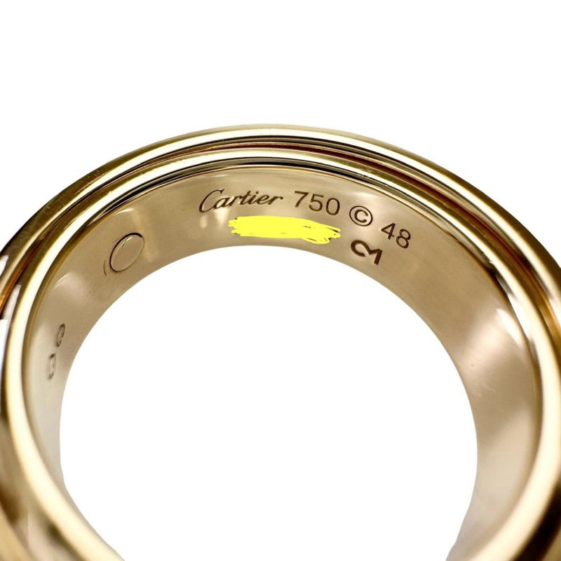 8号【CARTIER/カルティエ】 シークレットラブ リング・指輪 K18YG