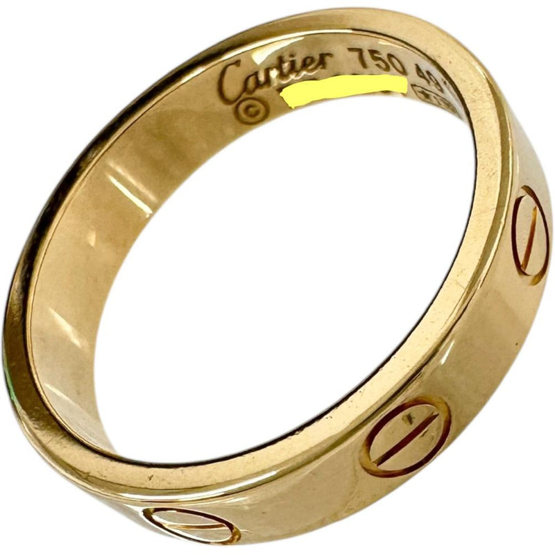 9号【CARTIER/カルティエ】 ミニラブ リング・指輪 K18YGイエロー