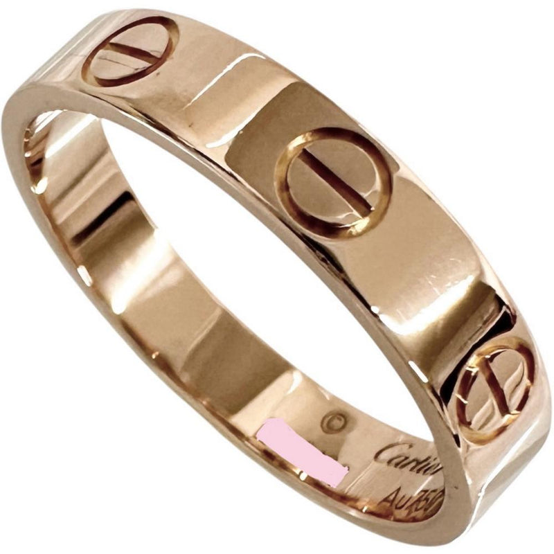 11号【CARTIER/カルティエ】 ミニラブ リング・指輪 K18PGピンク 