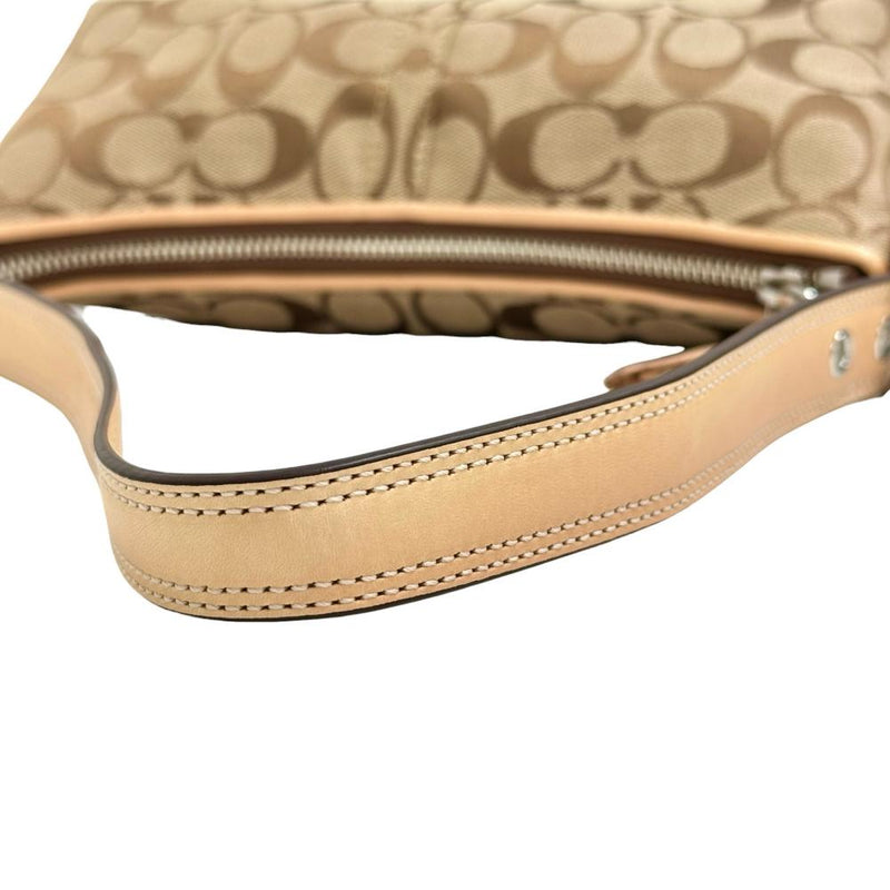 【希少！新品】COACH コーチ ショルダーバッグ ベージュ CX798 COACH/コーチ】 8K01 シグネチャー ワンショルダー ショルダーバッグ