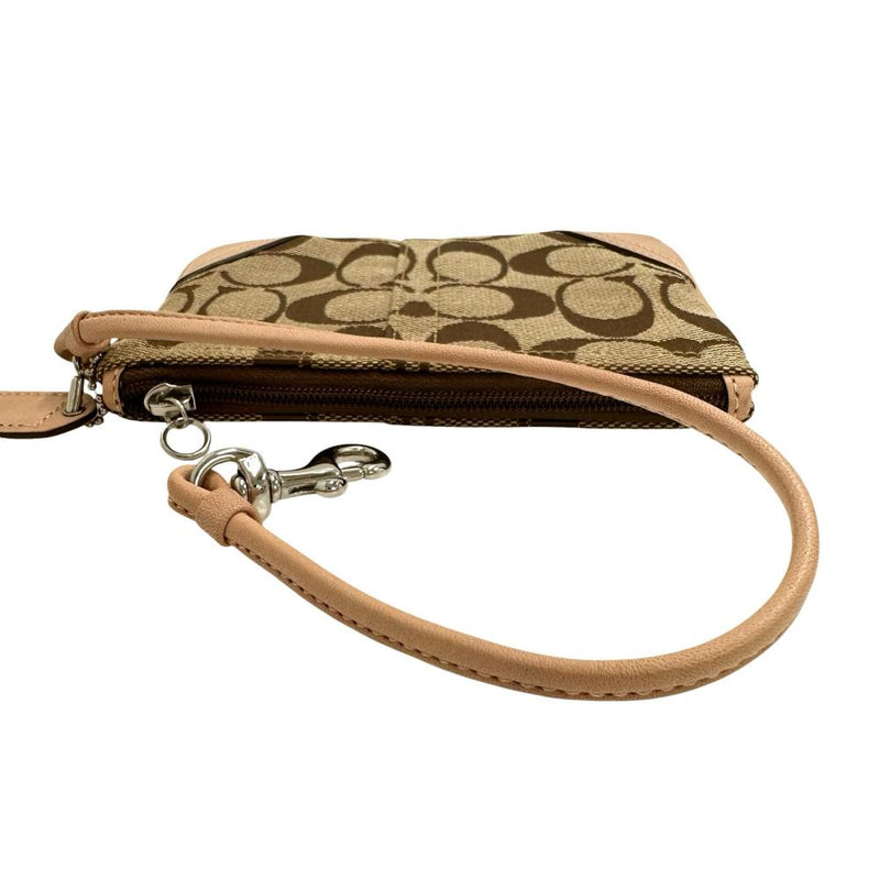 COACH コーチ ウエストポーチ シグネチャー ベージュ COACH/コーチ】 シグネチャー ポーチ キャンバス/レザー ベージュ