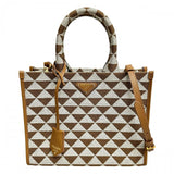 【PRADA/プラダ】 1BA354 シンボル 2WAY ショルダーバッグ ハンドバッグ レザー/エンブロイダリーファブリック ベージュ/ブラウン レディース【中古】【真子質店】【BL】




【ISxMa】