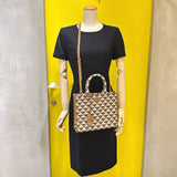 【PRADA/プラダ】 1BA354 シンボル 2WAY ショルダーバッグ ハンドバッグ レザー/エンブロイダリーファブリック ベージュ/ブラウン レディース【中古】【真子質店】【BL】




【ISxMa】