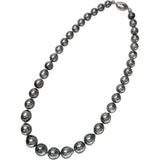 黒蝶パール9.3～11.8mm ネックレス シルバー 70.7g 47cm レディース
【中古】【真子質店】【NN】




【TMix】