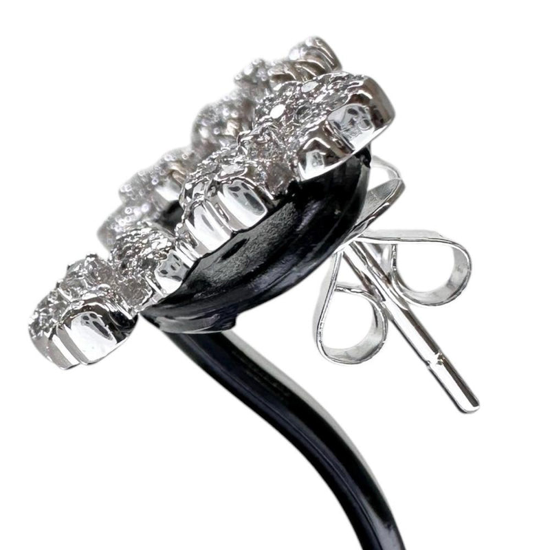 ダイヤモンド 0.44ct ピアス K18WGホワイトゴールド 18金 3.9g