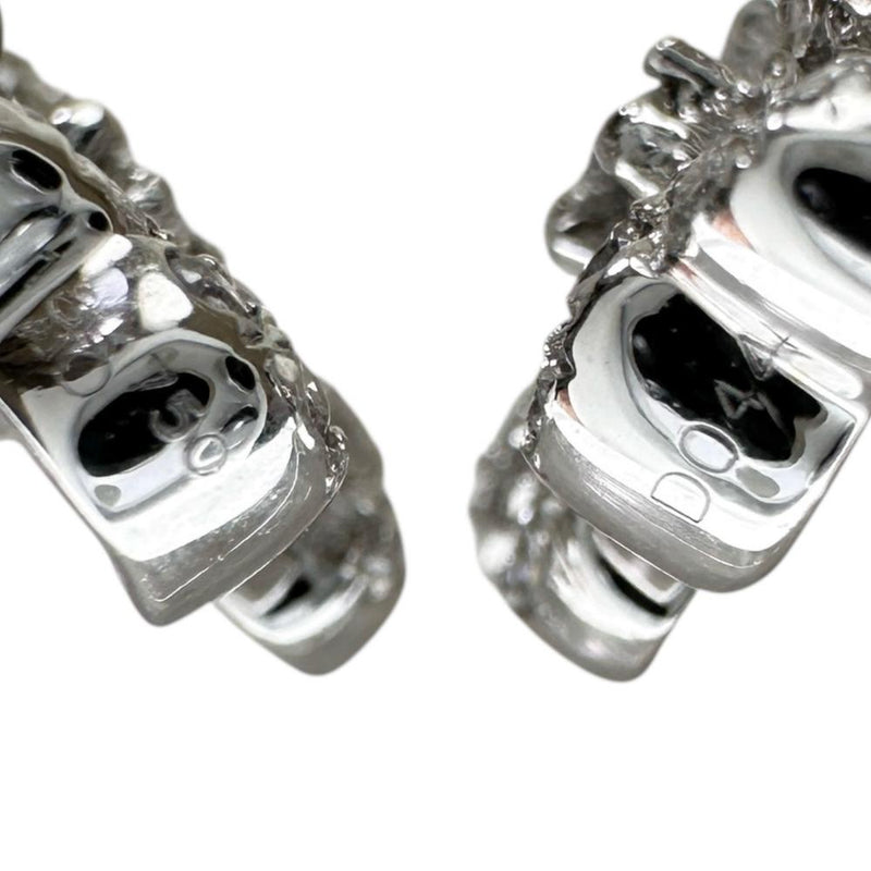 ダイヤモンド 0.44ct ピアス K18WGホワイトゴールド 18金 3.9g