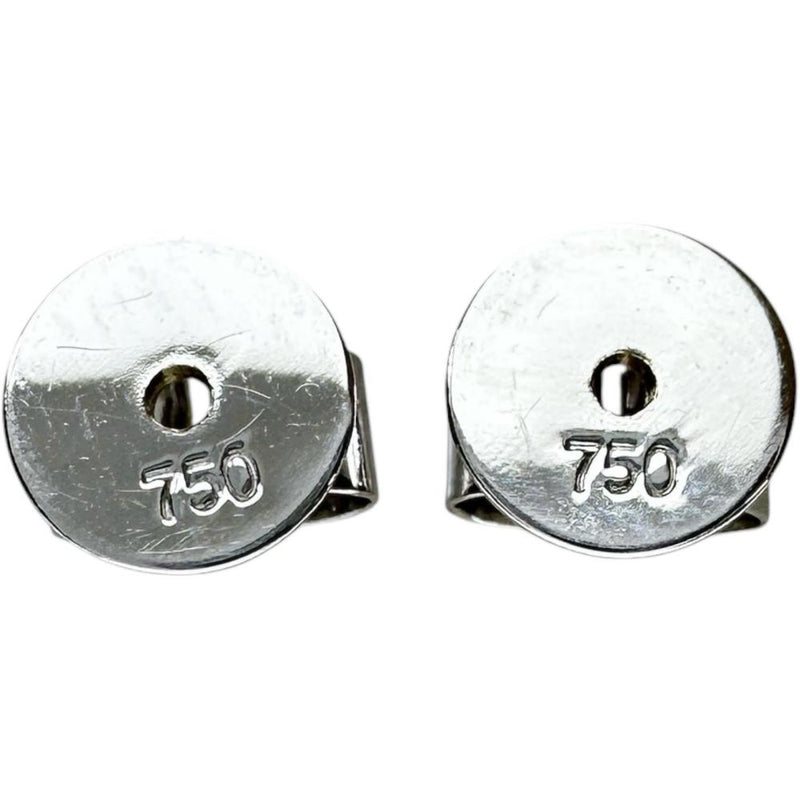ダイヤモンド 0.44ct ピアス K18WGホワイトゴールド 18金 3.9g