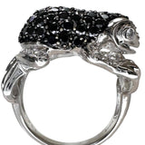 12号 カエル ダイヤモンド（ブラック込） 1.50ct リング・指輪 K18WGホワイトゴールド 18金 13.2g レディース
【中古】【真子質店】【NN】




【TMixMo】