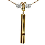 【Gimel/ギメル】 蜂モチーフ ダイヤモンド 0.141ct ネックレス K18ゴールド 18金/Pt950プラチナ 5.2g 60cm レディース
【中古】【真子質店】【GD】




【DKMax】
