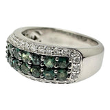 Size 10.5 Alexandrite 1.02ct total, Diamond 0.30ct total Ring K18WG White Gold 18K 6.5g Women's
【Used】【Makoto Shichiten】【NN】




【IYKT】