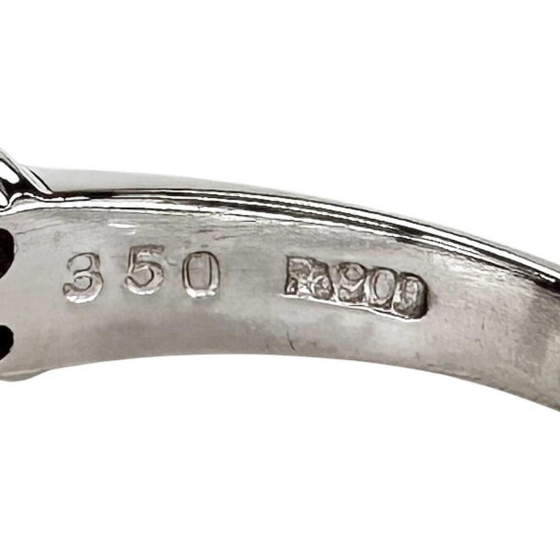 12.5号 スターサファイア 3.50ct ダイヤモンド 0.54ct リング・指輪