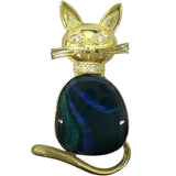 ネコ/猫 ブラックオパール 3.52ct ダイヤモンド 0.06ct ブローチ K18ゴールド 18金 9.3g レディース
【中古】【真子質店】【NN】




【IYMiMa】