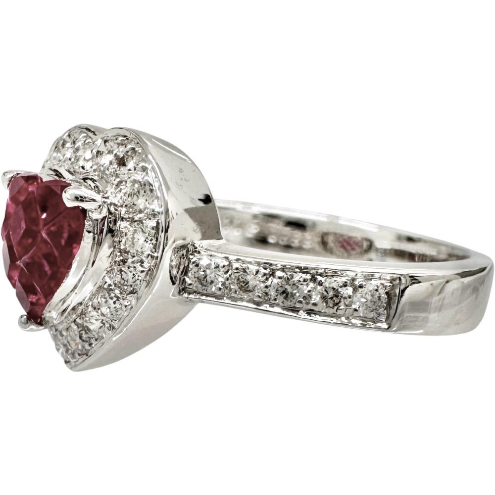 15.5号 ルビー（ミステリーセッティング） 1.12ct ダイヤモンド 0.33ct