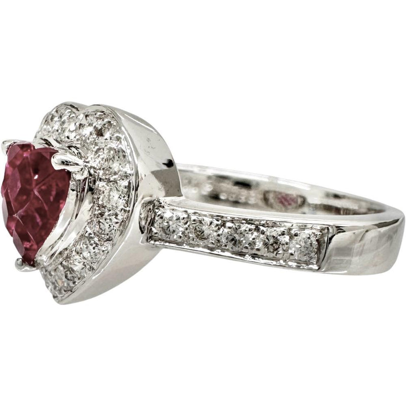 15.5号 ルビー（ミステリーセッティング） 1.12ct ダイヤモンド 0.33ct