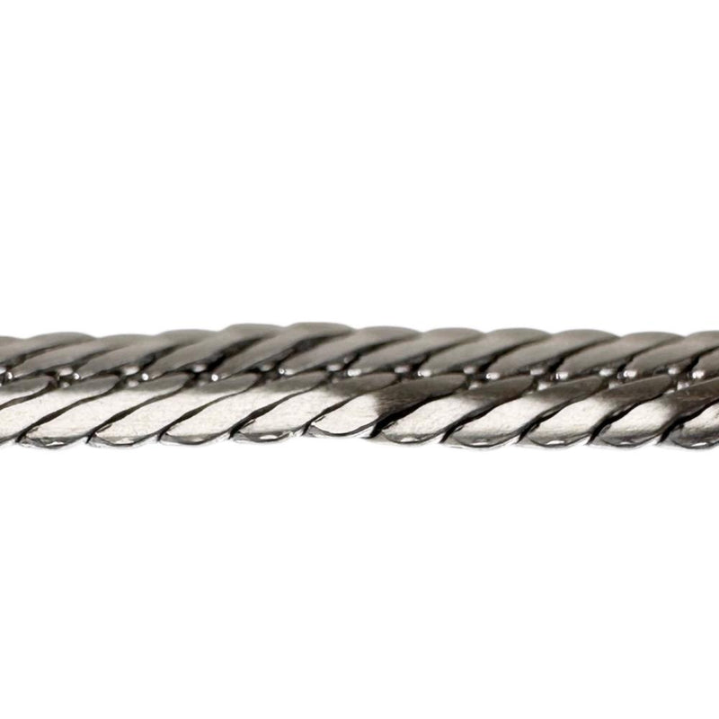 スネークチェーン ネックレス Pt850プラチナ 3.6g 35cm レディース