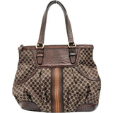 【CELINE/セリーヌ】 マカダム柄 ハンドバッグ キャンバス/レザー ブラウン/クロコ型押しレザー/ゴールド金具 レディース【中古】【真子質店】【BL】




【DTS】