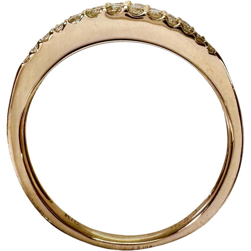 11号 ダイヤモンド 0.50ct リング・指輪 K18PGピンクゴールド 18金 2.4
