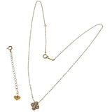 四つ葉フラワーモチーフ アジャスター付き ダイヤモンド 0.34ct ネックレス K18ゴールド 18金 2.0g 45cm レディース
【中古】【真子質店】【NN】




【DKMa】