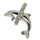 Dolphin Motif Diamond Pendant Top K14WG White Gold 14K 2.4g Ladies
[Used] [Makoto Shichiten] [NN]




[MaMiMo]