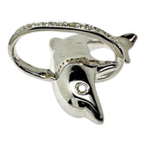 Dolphin Motif Diamond Pendant Top K14WG White Gold 14K 2.4g Ladies
[Used] [Makoto Shichiten] [NN]




[MaMiMo]