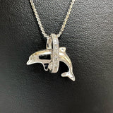 Dolphin Motif Diamond Pendant Top K14WG White Gold 14K 2.4g Ladies
[Used] [Makoto Shichiten] [NN]




[MaMiMo]