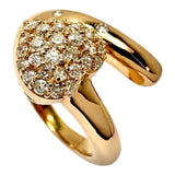 2.5号 Heart Pinky Diamond Total 0.26ct Ring K18PG Pink Gold 18K 4.0g Ladies
【Used】【Makoto Shichiten】【NN】

【MiID】