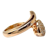 2.5号 Heart Pinky Diamond Total 0.26ct Ring K18PG Pink Gold 18K 4.0g Ladies
【Used】【Makoto Shichiten】【NN】

【MiID】