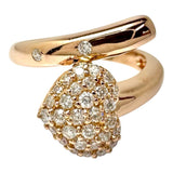 2.5号 Heart Pinky Diamond Total 0.26ct Ring K18PG Pink Gold 18K 4.0g Ladies
【Used】【Makoto Shichiten】【NN】

【MiID】