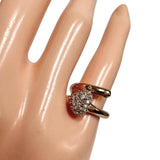 2.5号 Heart Pinky Diamond Total 0.26ct Ring K18PG Pink Gold 18K 4.0g Ladies
【Used】【Makoto Shichiten】【NN】

【MiID】
