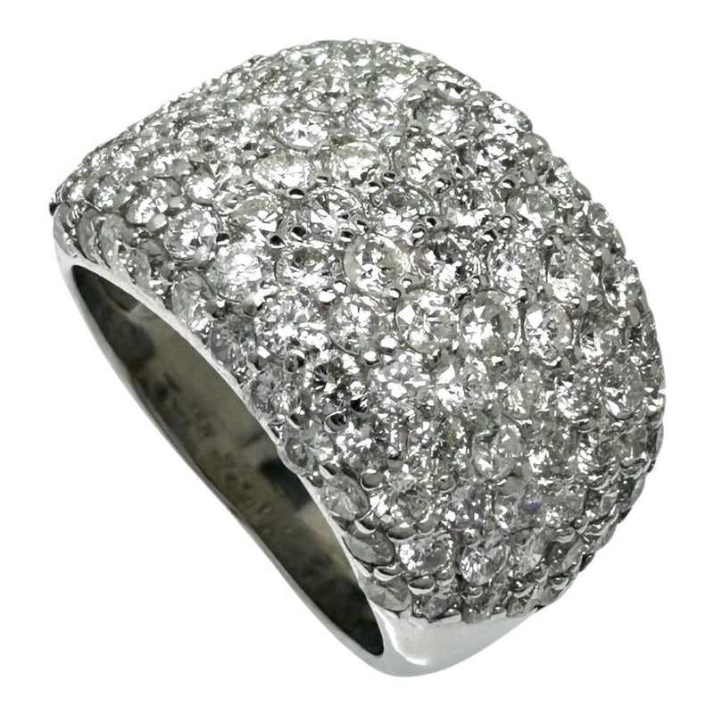 11号 パヴェ ダイヤモンド 計3.00ct リング・指輪 Pt900プラチナ 13.8g