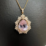 クンツァイト 5.31ct ダイヤモンド 計0.95ct ネックレス K18PGピンクゴールド 18金 5.4g 44.5cm レディース
【中古】【真子質店】【NN】




【IIxx】