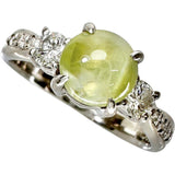 11.5号 金绿宝石猫眼 1.55ct 钻石 0.32ct 戒指 Pt900铂金 4.6g 女士
【中古】【真子质店】【NN】




【MoTMi】