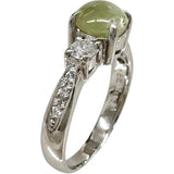 11.5号 金绿宝石猫眼 1.55ct 钻石 0.32ct 戒指 Pt900铂金 4.6g 女士
【中古】【真子质店】【NN】




【MoTMi】