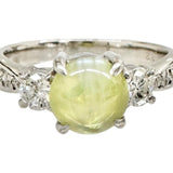 11.5号 金绿宝石猫眼 1.55ct 钻石 0.32ct 戒指 Pt900铂金 4.6g 女士
【中古】【真子质店】【NN】




【MoTMi】