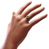 9号 フラワーモチーフ エメラルド 0.48ct ダイヤモンド 0.29ct リング・指輪 K18ゴールド 18金 2.4g レディース
【中古】【真子質店】【NN】




【MoMaY】